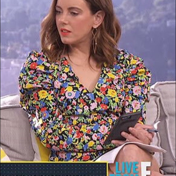 NWT Zara floral print puff sleeve mini  dress - Picture 2 of 6